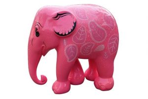 one way of thinking about why restriction is difficult is the idea that we have to think about it to think about not having it - it is the idea of not thinking about pink elephants